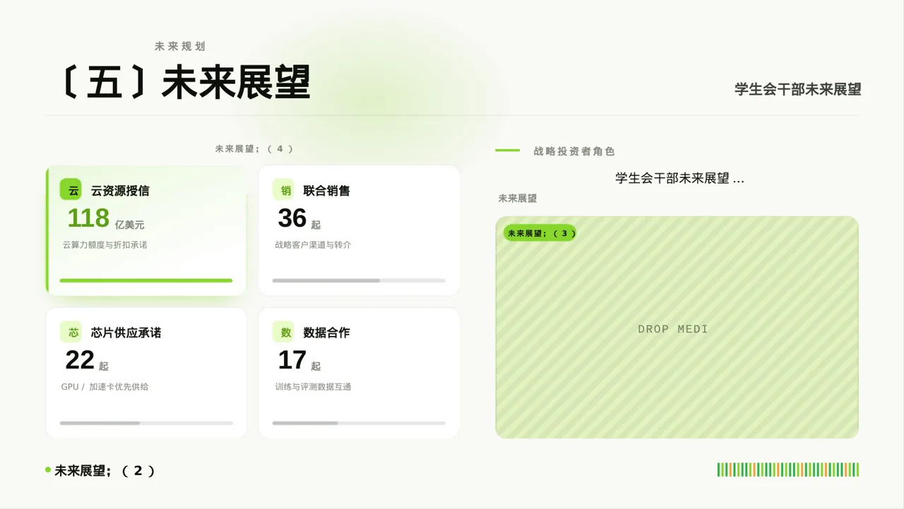 学生会干部个人述职报告PPT模板 第7页预览