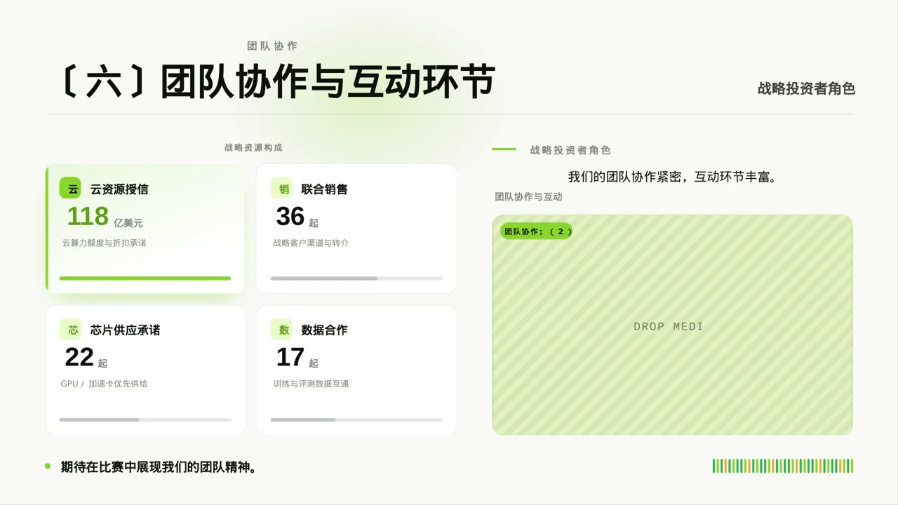 高校辩论赛团队展示PPT模板（深蓝学术风）-2-2 第7页预览