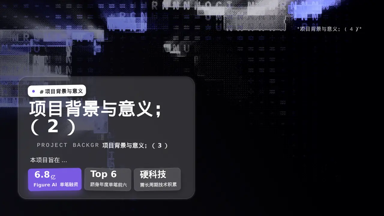 极简风大创项目成果展示汇报PPT模板（黑白极简风） 第5页预览