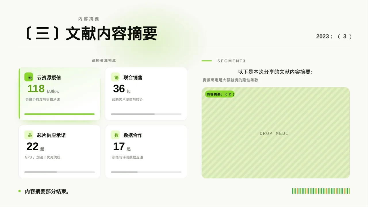 文献阅读分享交流会文稿PPT模板（深蓝学术风）-4 第7页预览