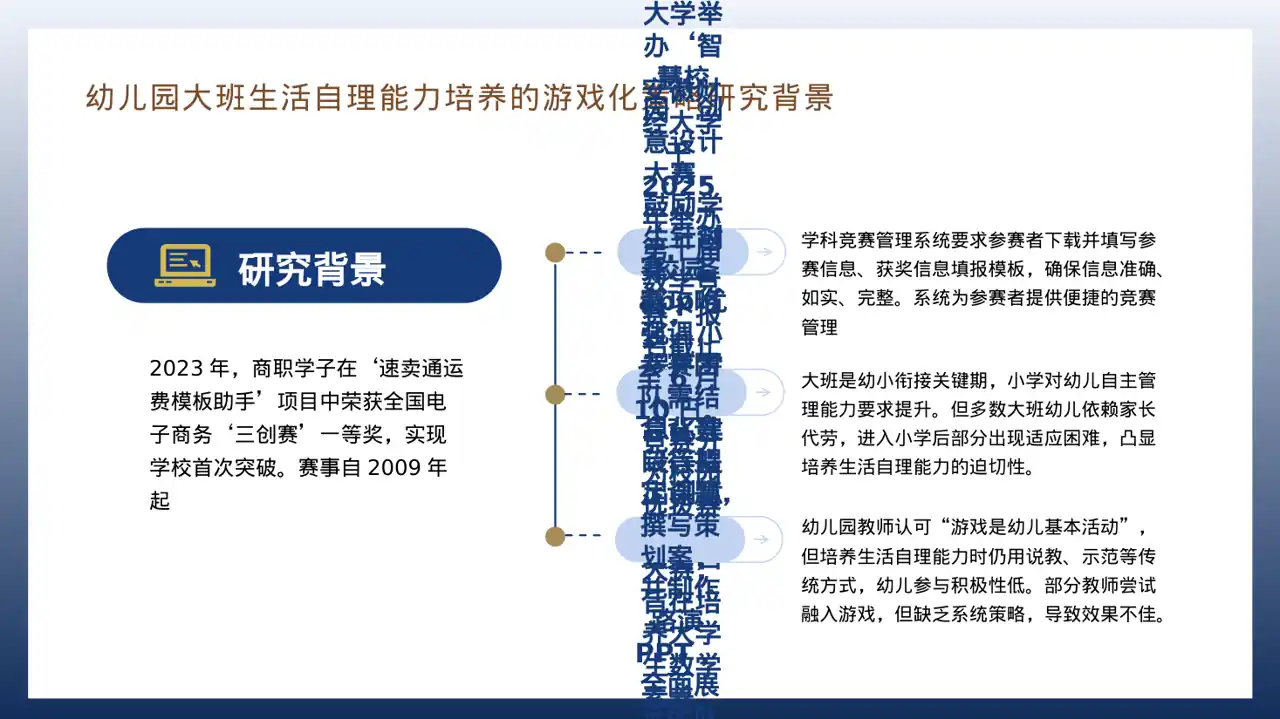 校园学科竞赛参赛指南 PPT模板 第9页预览