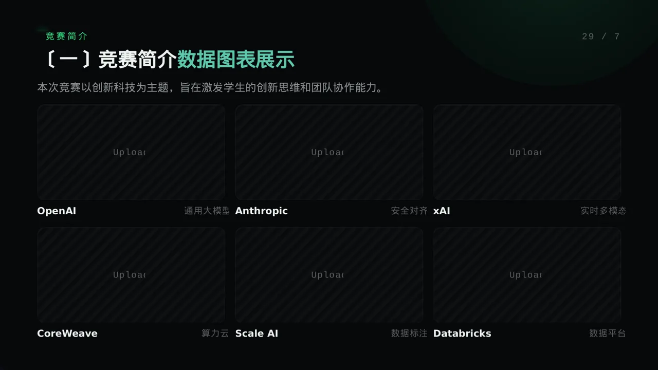 校园学科竞赛参赛PPT模板 第5页预览