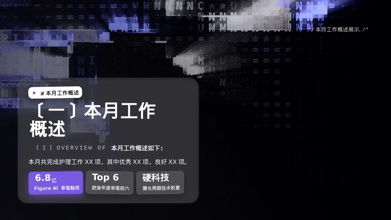 护士长月度护理工作总结PPT模板 第5页预览