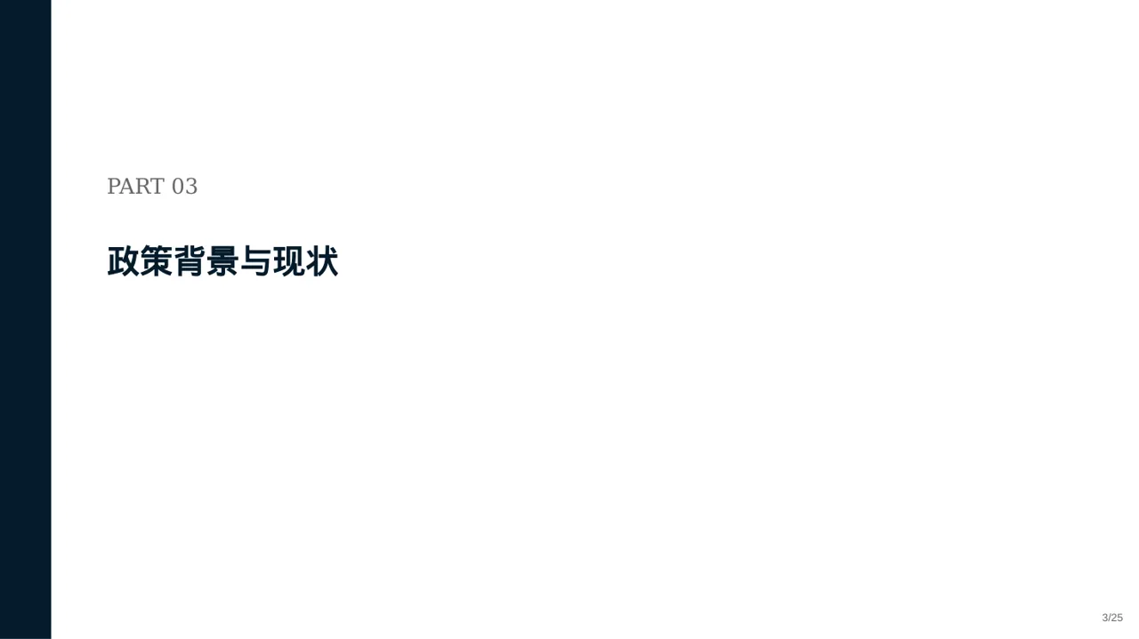 行业政策影响分析报告PPT模板 第3页预览