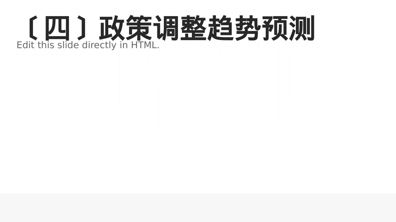 行业政策影响分析报告PPT模板（黑白极简风） 第5页预览
