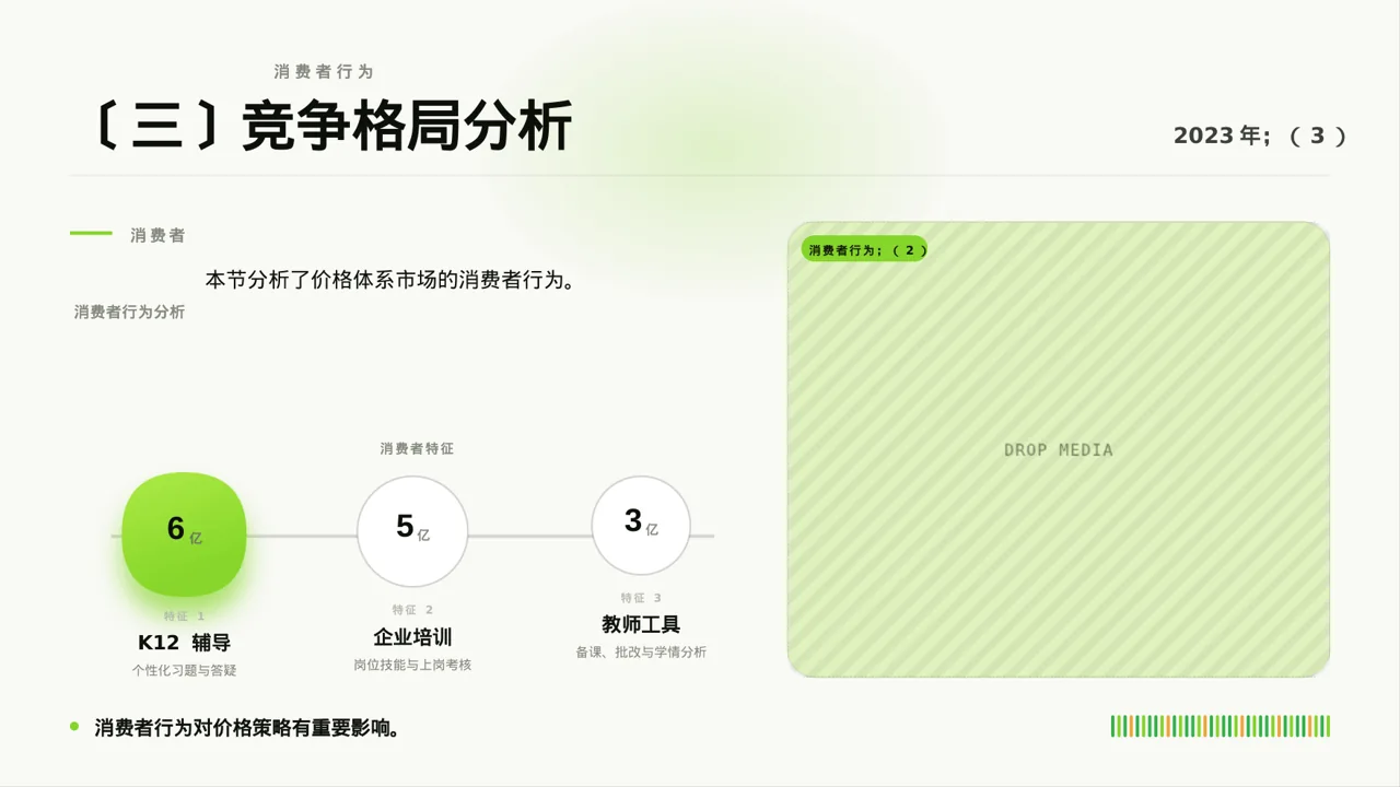 现代编辑风格价格体系市场调研报告PPT模板 第6页预览