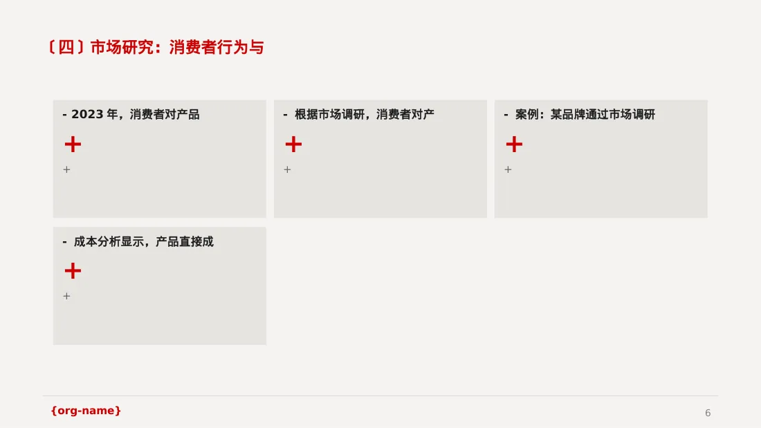 产品定价策略汇报报告PPT模板 第6页预览