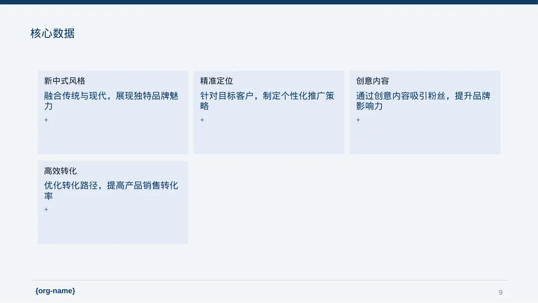 网红产品推广策划方案 PPT模板（新中式） 第9页预览