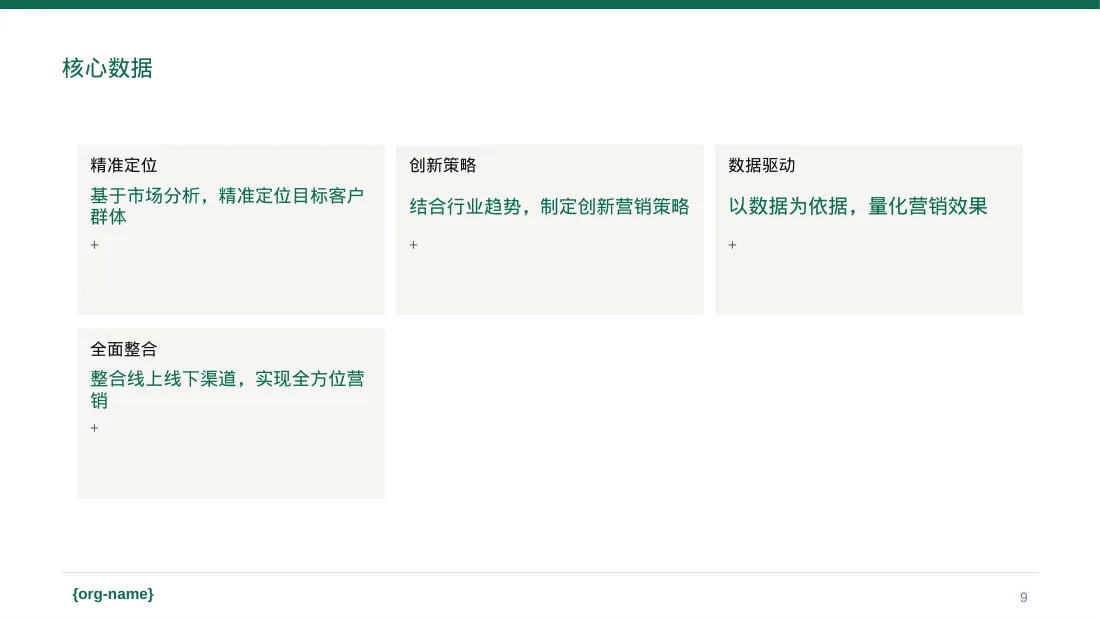 新品上市整体营销策划方案 PPT模板 第9页预览