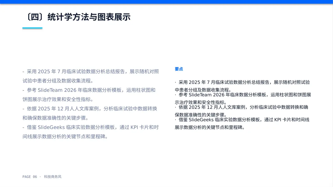 临床医学实验数据分析汇报PPT模板 第6页预览
