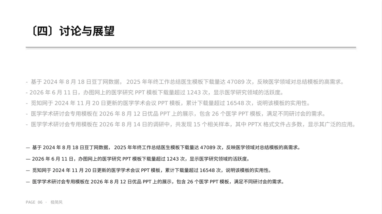 医学学术研讨会PPT模板 第6页预览