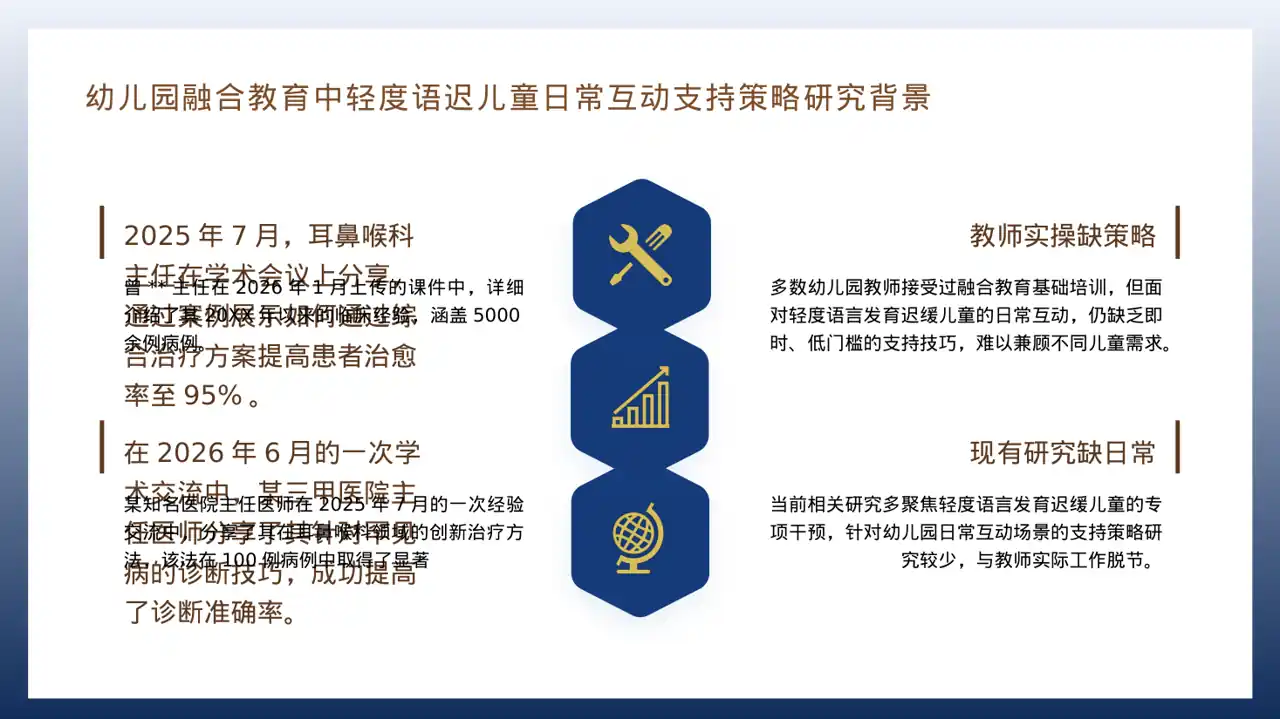 主任医师学术交流分享PPT模板（红黑杂志风）-3 第4页预览
