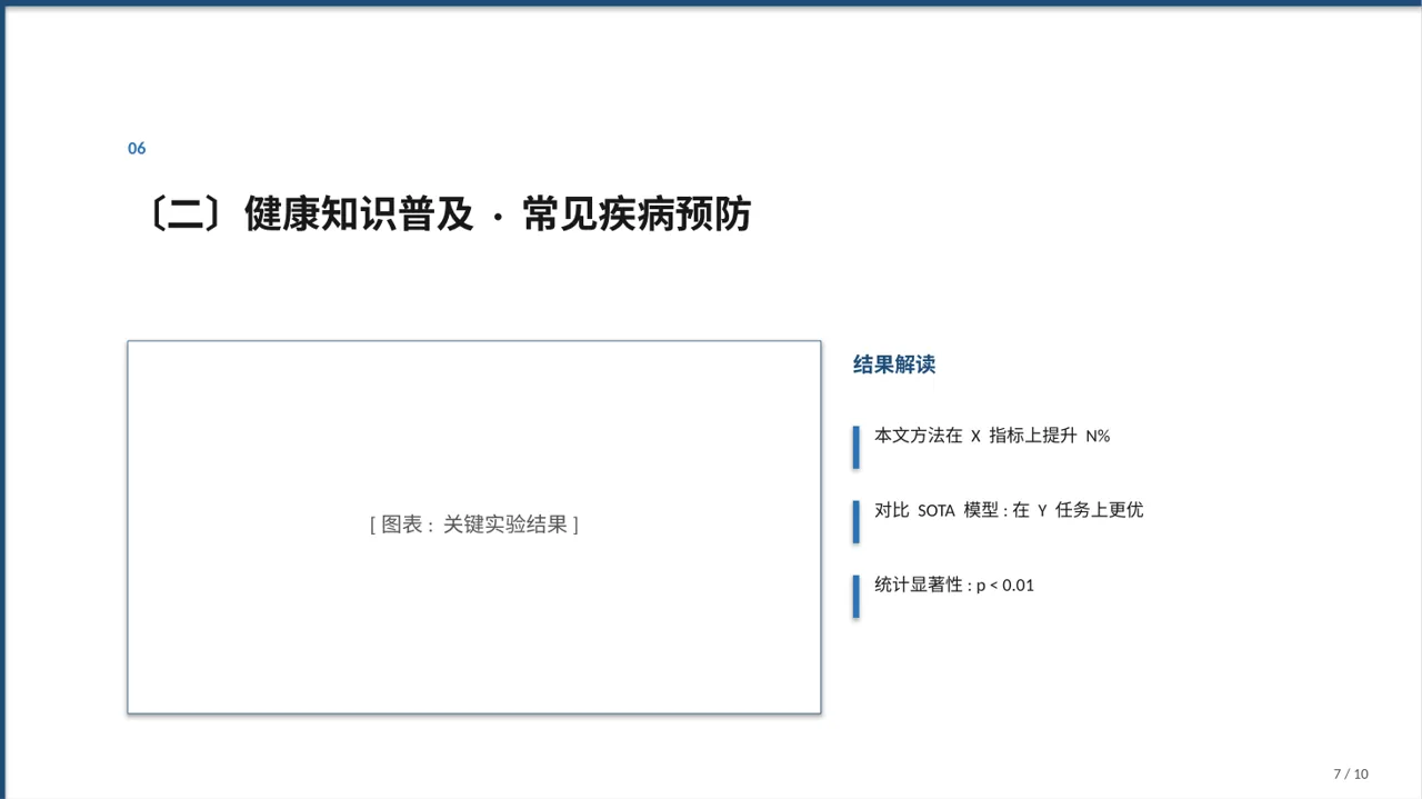 药店健康知识推广宣讲 PPT模板(深色科技风) 第7页预览