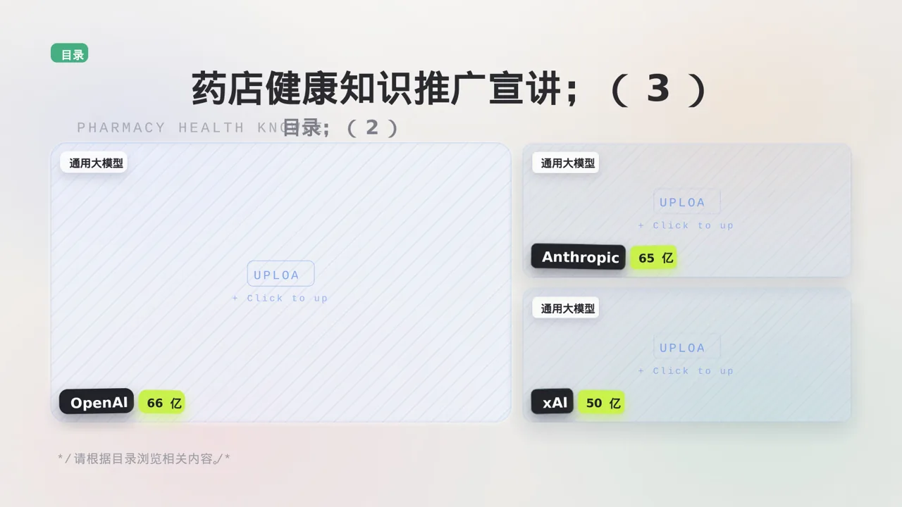 极简风药店健康知识推广宣讲 PPT模板(黑白极简风) 第4页预览