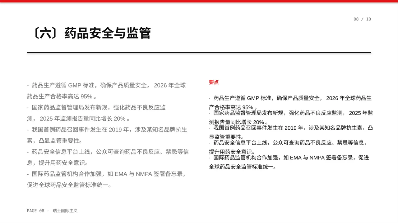 药品功效科普介绍PPT模板 第8页预览