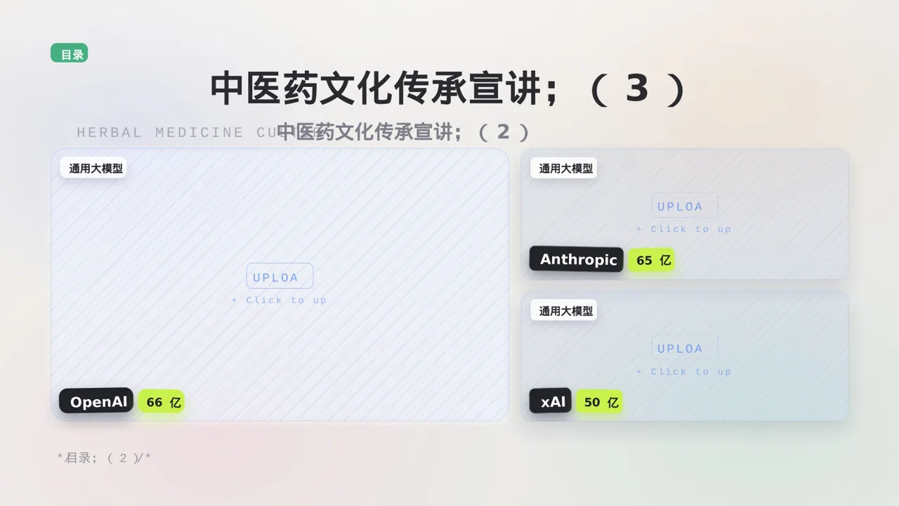 中医药文化传承宣讲 PPT模板（黑白极简风） 第4页预览