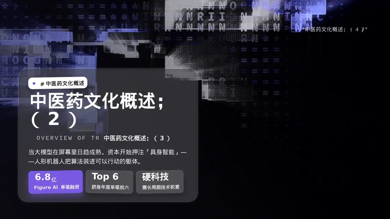 中医药文化传承宣讲 PPT模板（黑白极简风） 第5页预览
