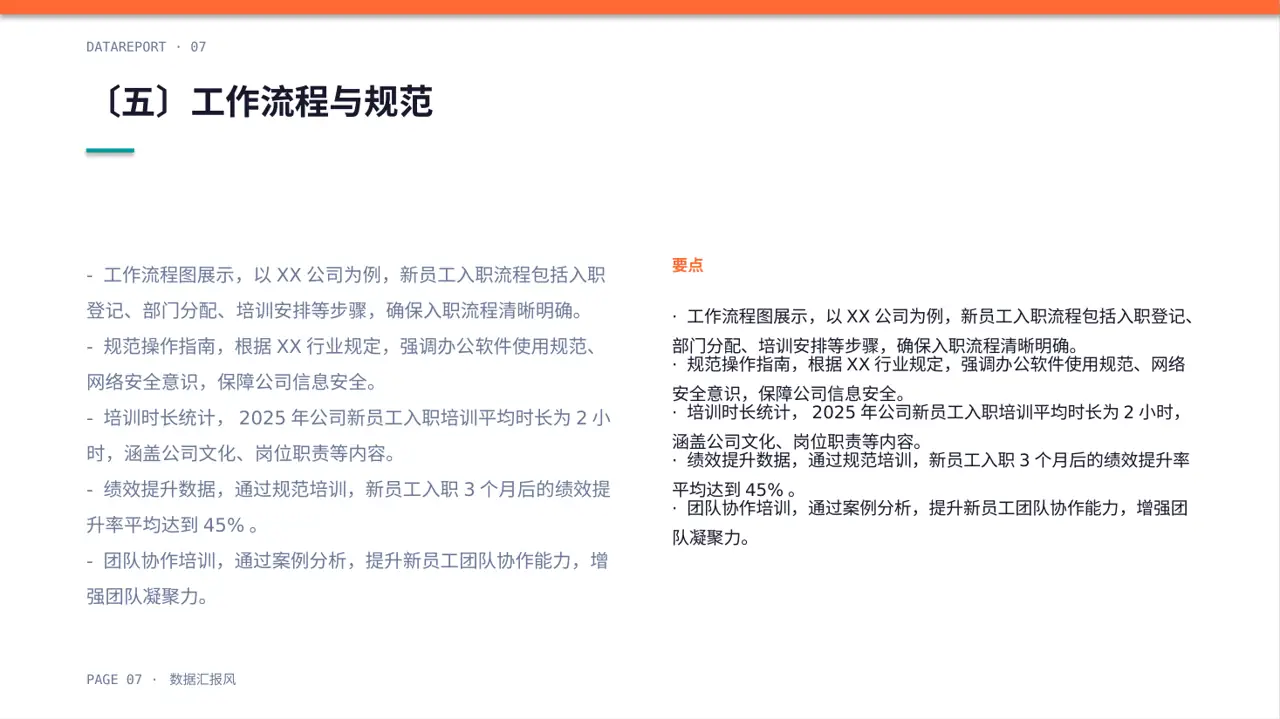 新员工入职通识培训 PPT模板 第7页预览