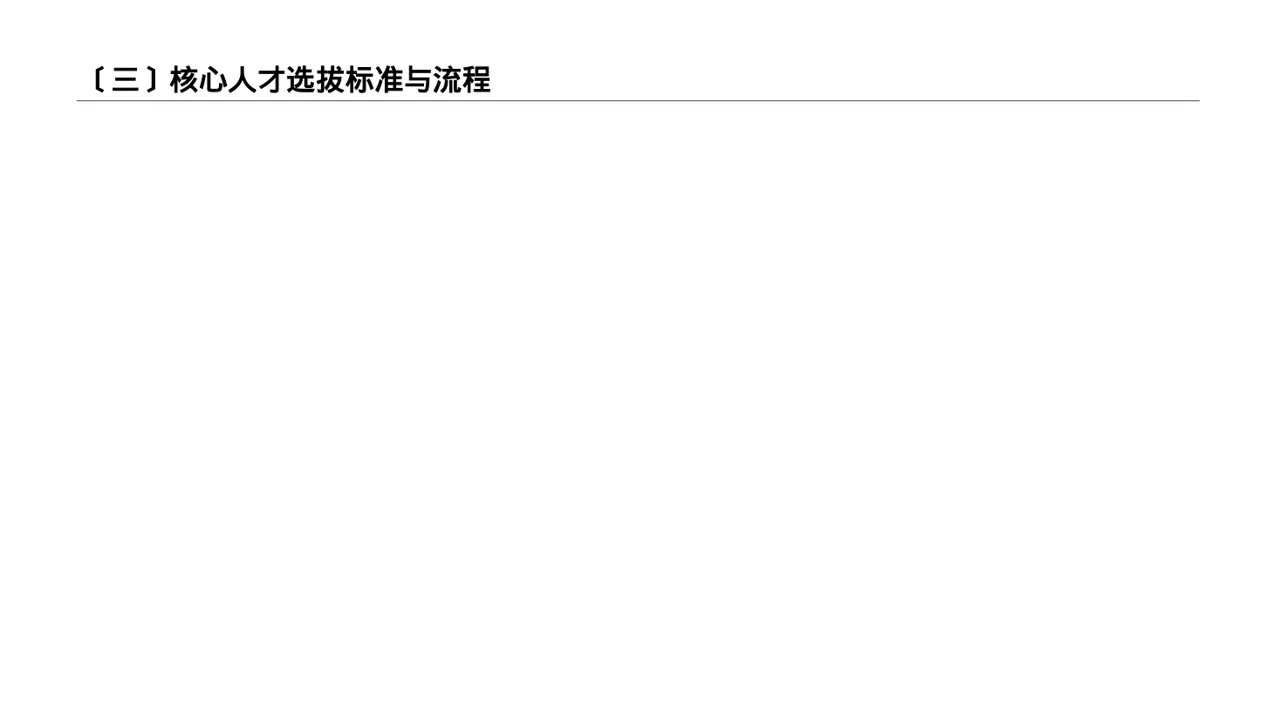 核心人才储备建设方案PPT模板 第4页预览