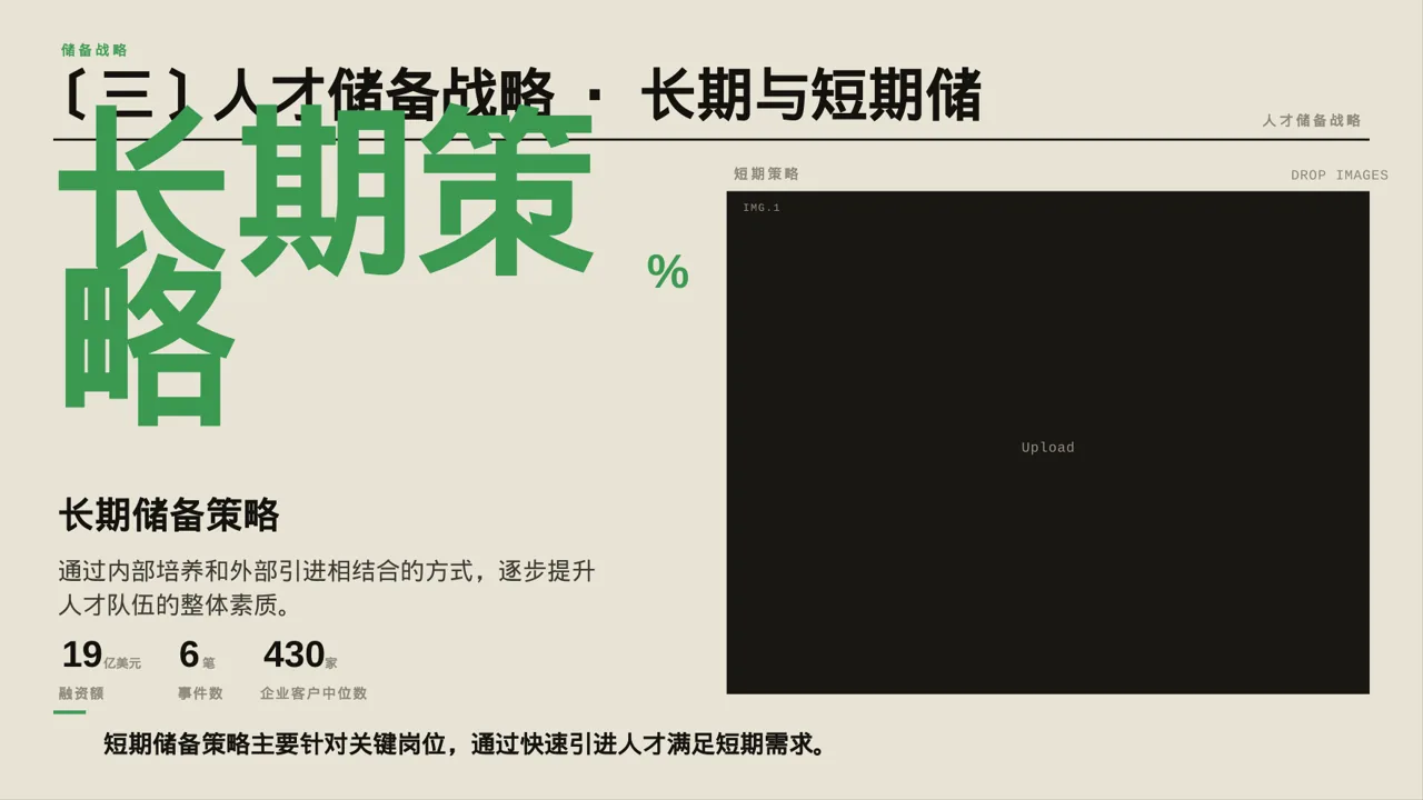 核心人才储备建设方案PPT模板 第7页预览