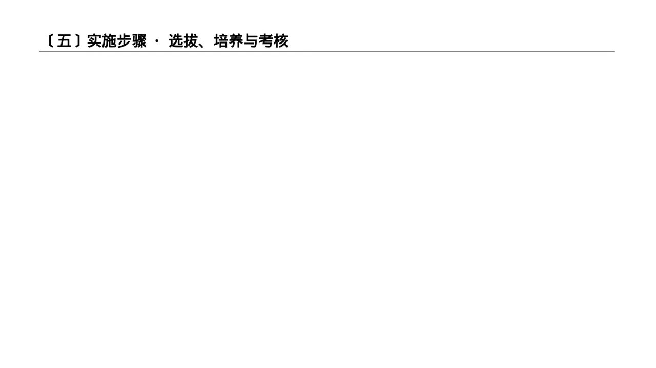 核心人才储备建设方案 PPT模板 第6页预览