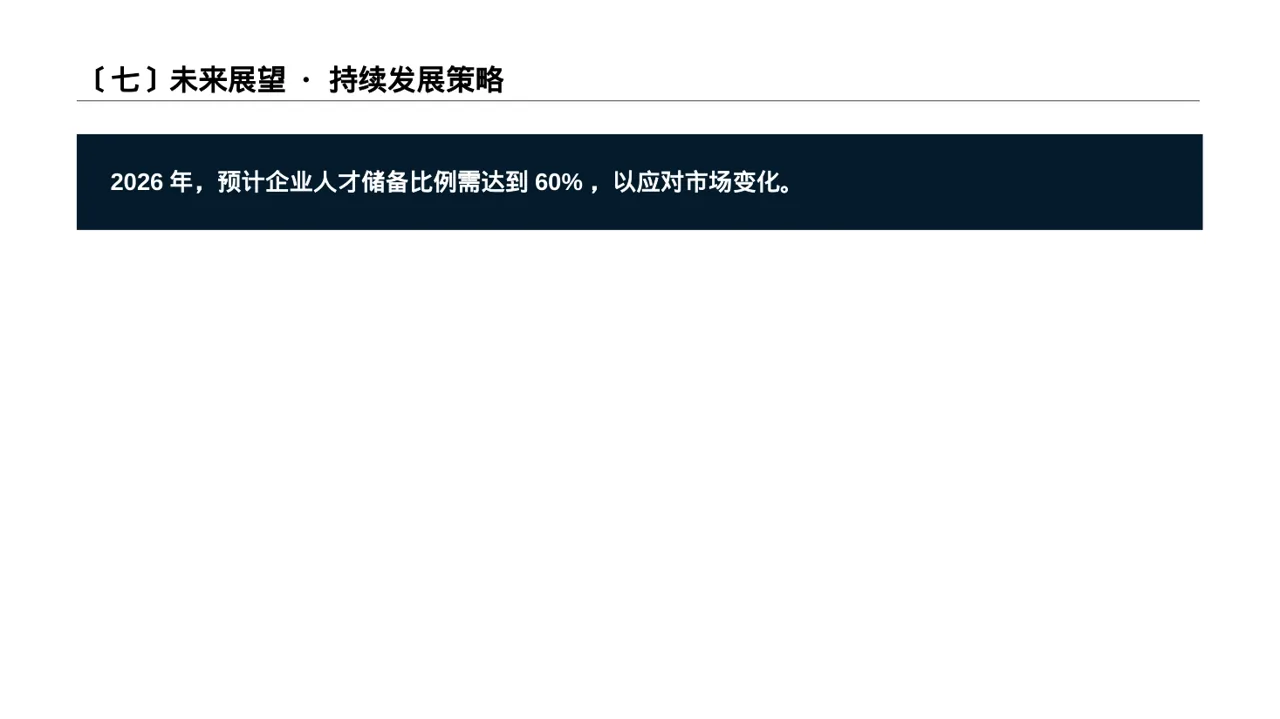 核心人才储备建设方案 PPT模板 第8页预览