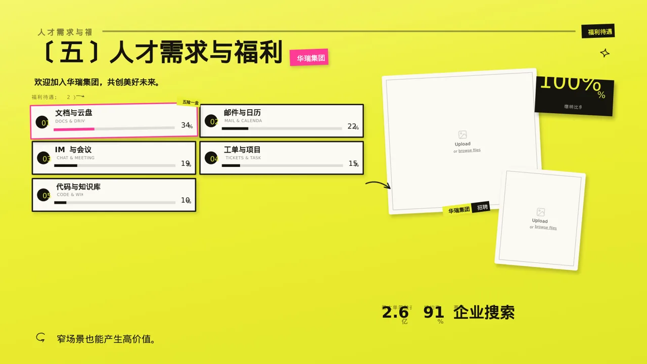 新中式社会招聘企业介绍PPT模板 第9页预览