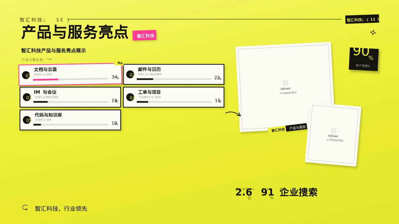 社会招聘企业介绍模板 PPT 第9页预览