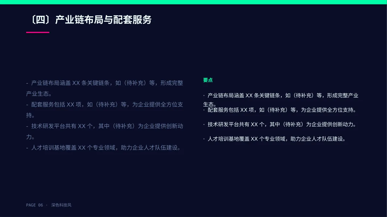 产业园区招商引资宣讲PPT模板 第6页预览
