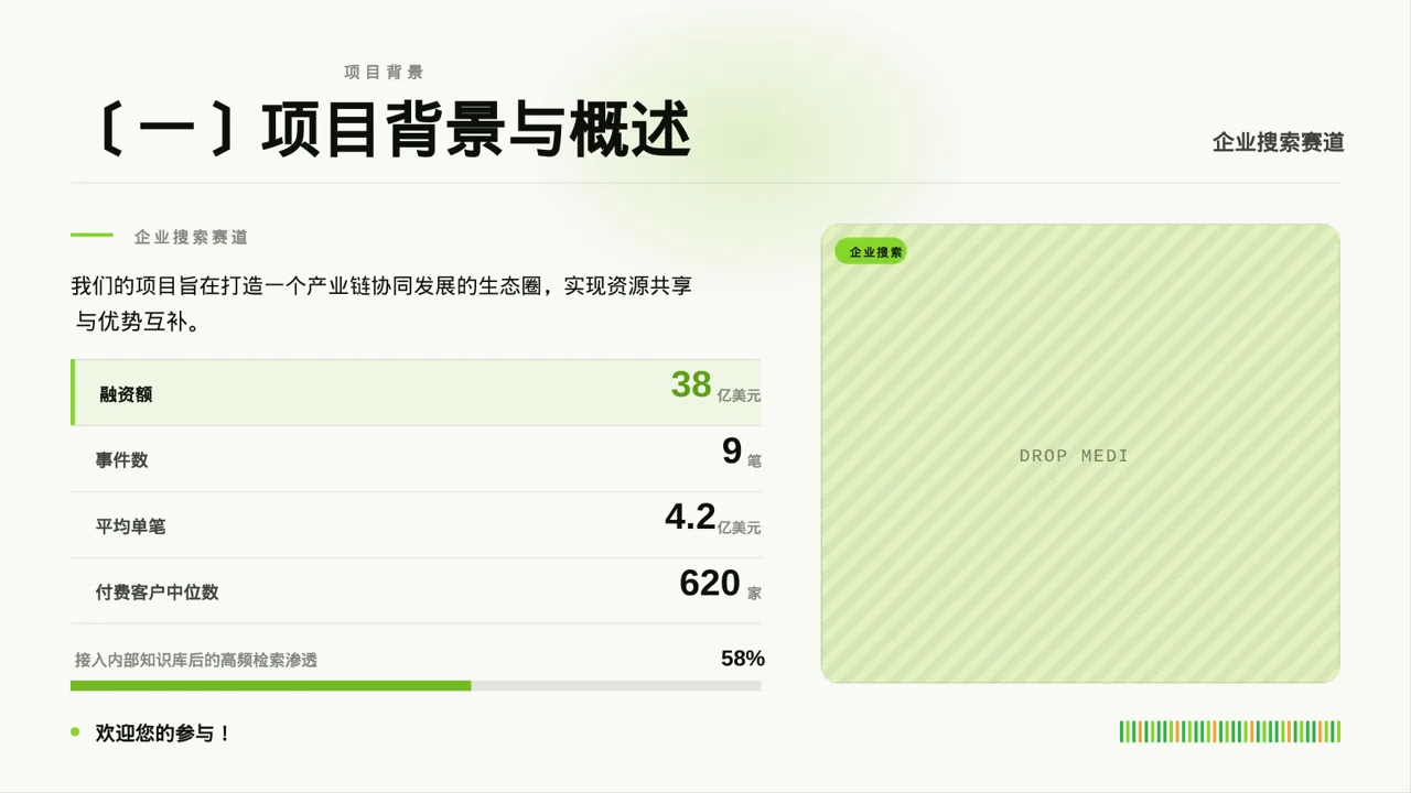 产业园区招商引资宣讲PPT模板 第5页预览