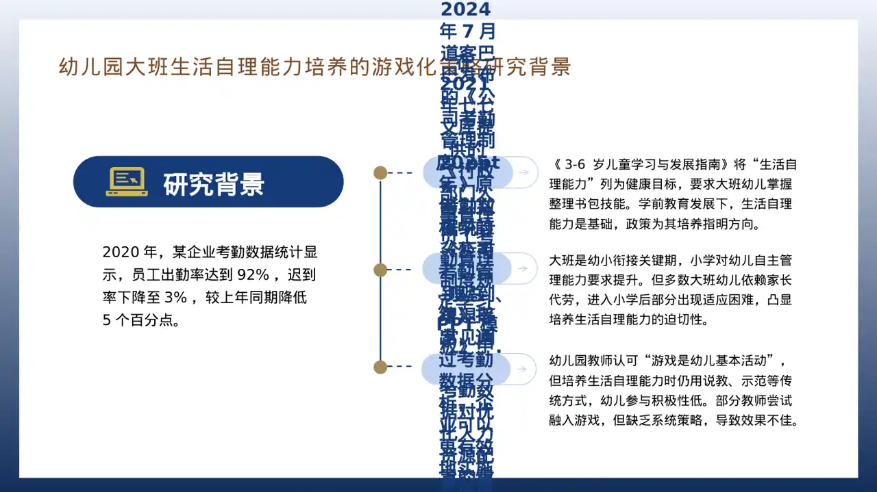 公司考勤管理制度宣讲 PPT模板 第9页预览